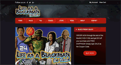 Desktop Screenshot of blackmangame.com